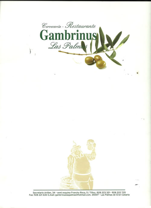 carta 1 gambrinus