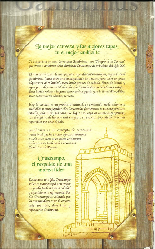 carta 1 gambrinus