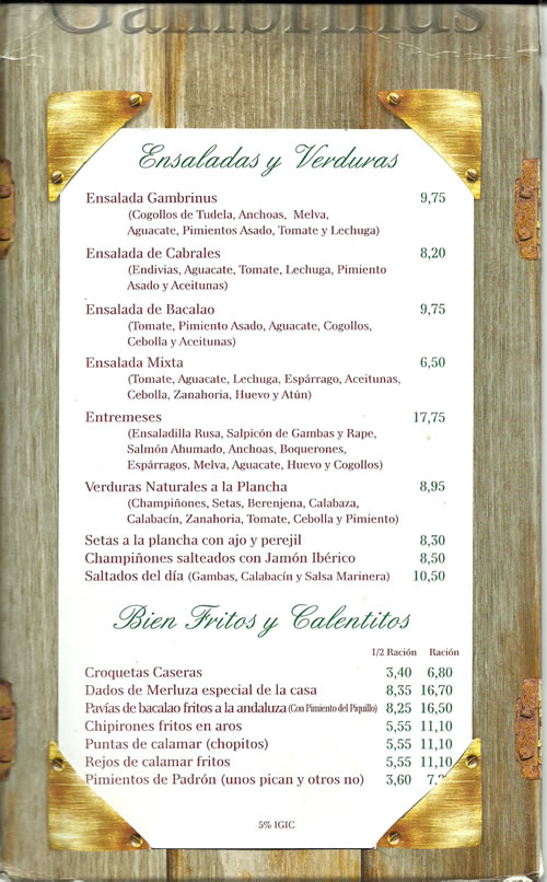 carta 2 gambrinus