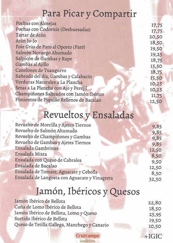 carta 1 gambrinus